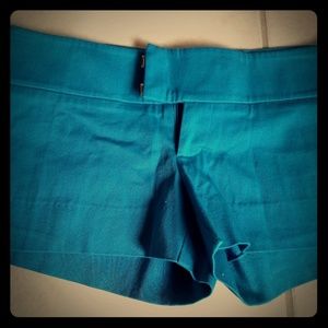 LUX new turquoise blue shorts 2